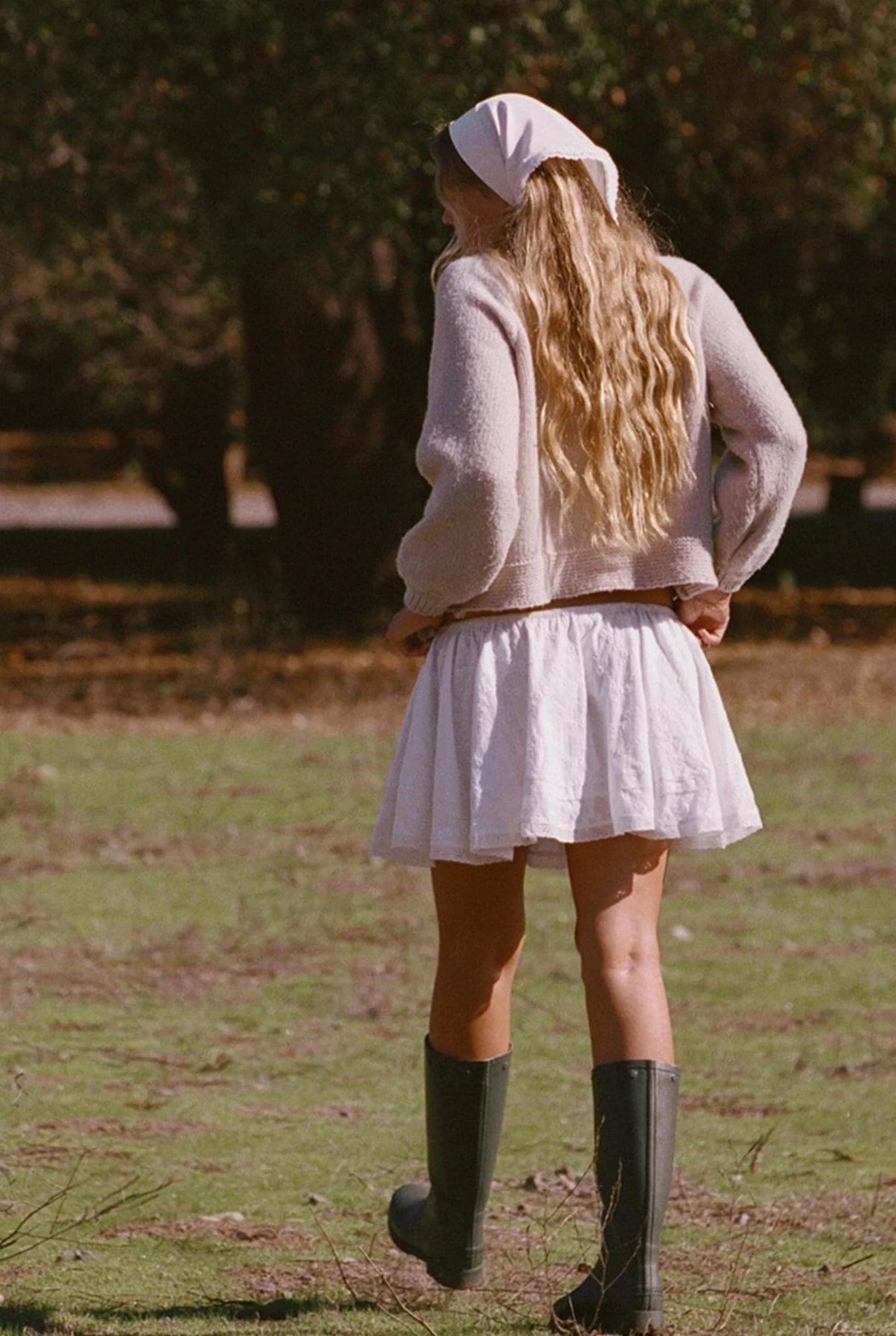 Raglan Balloon Sleeve Cropped Knit Cardigan